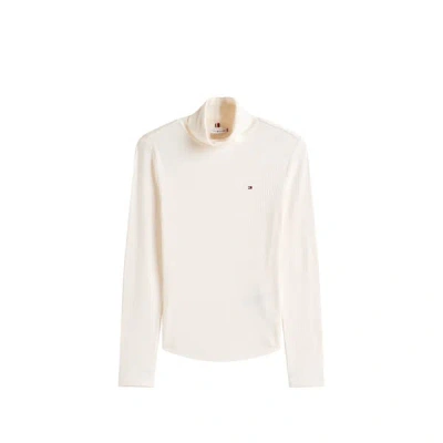 Tommy Hilfiger Pull Col Roulé In Neutral