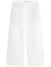 Tommy Hilfiger Pull On Linen Pants In White