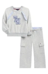 Tommy Hilfiger Pullover & Cargo Pants Set In Gray