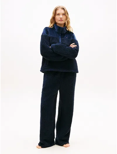 Tommy Hilfiger Pullover & Pant Lounge Set In Blue