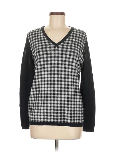 Pre-owned Tommy Hilfiger Pullover Sweater In Black