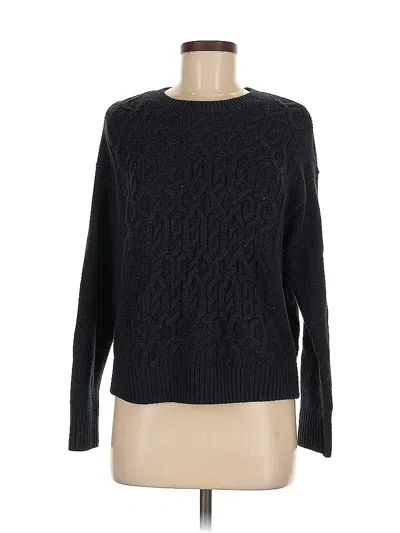 Pre-owned Tommy Hilfiger Pullover Sweater In Black