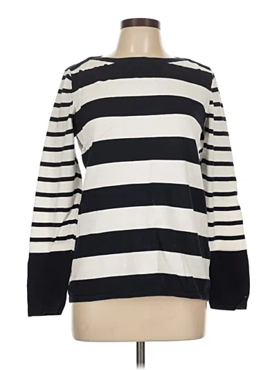 Pre-owned Tommy Hilfiger Pullover Sweater In Black