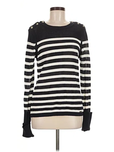 Pre-owned Tommy Hilfiger Pullover Sweater In Black