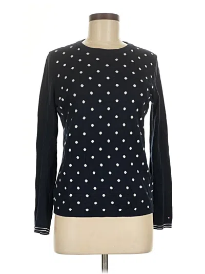 Pre-owned Tommy Hilfiger Pullover Sweater In Black