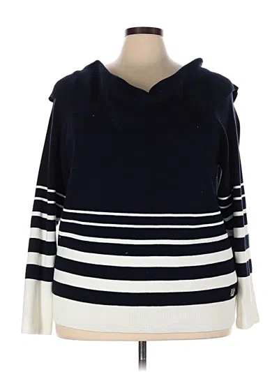 Pre-owned Tommy Hilfiger Pullover Sweater In Black