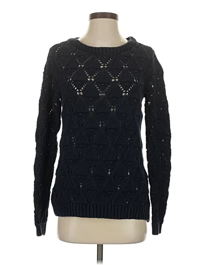 Pre-owned Tommy Hilfiger Pullover Sweater In Black