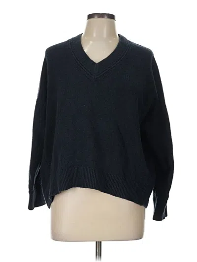 Pre-owned Tommy Hilfiger Pullover Sweater In Black