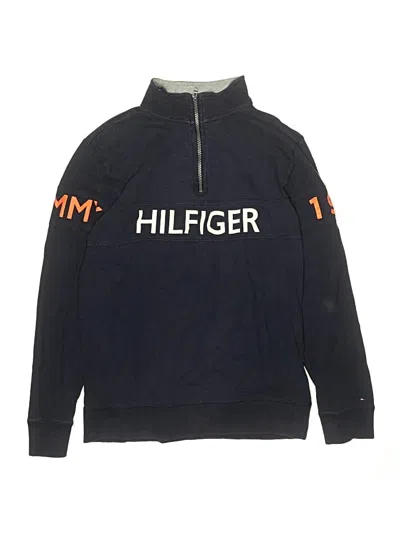 Pre-owned Tommy Hilfiger Kids' Pullover Sweater In Black