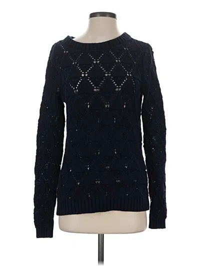 Pre-owned Tommy Hilfiger Pullover Sweater In Black