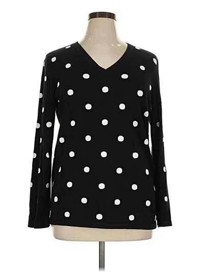 Pre-owned Tommy Hilfiger Pullover Sweater In Black