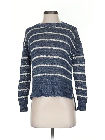 Pre-owned Tommy Hilfiger Pullover Sweater In Blue