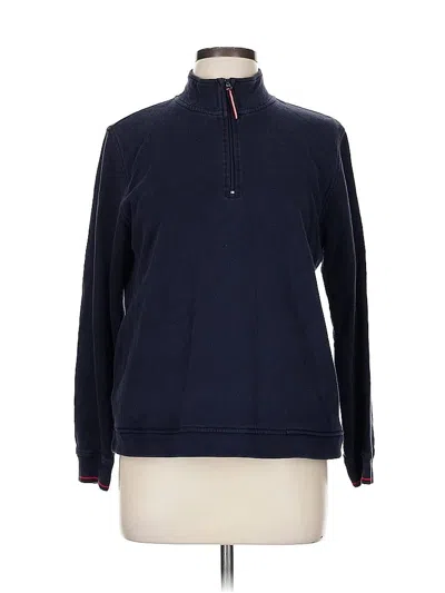 Pre-owned Tommy Hilfiger Pullover Sweater In Blue