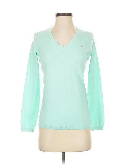 Pre-owned Tommy Hilfiger Pullover Sweater In Blue