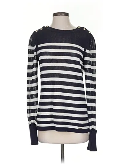 Pre-owned Tommy Hilfiger Pullover Sweater In Blue