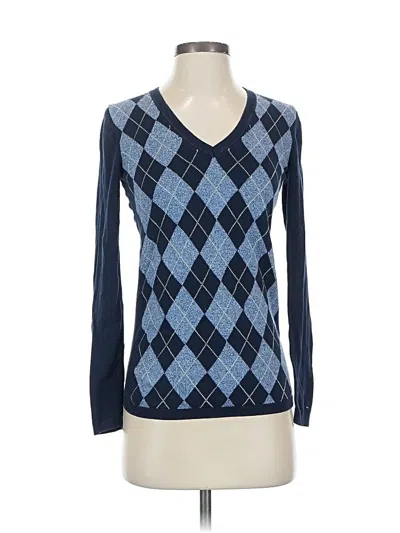Pre-owned Tommy Hilfiger Pullover Sweater In Blue
