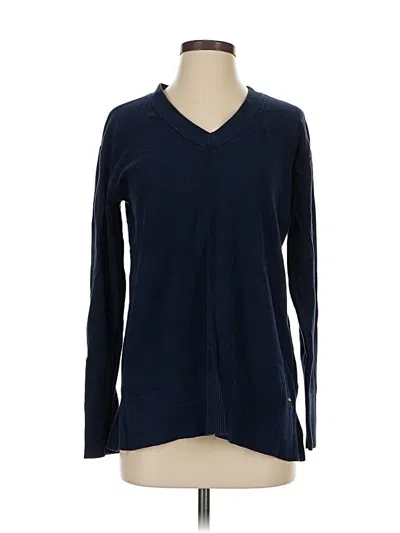 Pre-owned Tommy Hilfiger Pullover Sweater In Blue