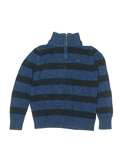 Pre-owned Tommy Hilfiger Kids' Pullover Sweater In Blue