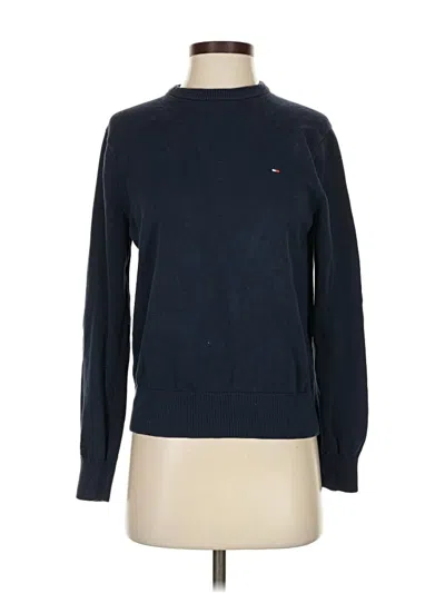 Pre-owned Tommy Hilfiger Pullover Sweater In Blue