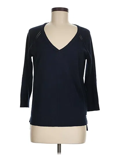 Pre-owned Tommy Hilfiger Pullover Sweater In Blue