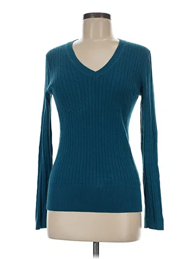 Pre-owned Tommy Hilfiger Pullover Sweater In Blue