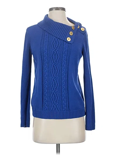Pre-owned Tommy Hilfiger Pullover Sweater In Blue