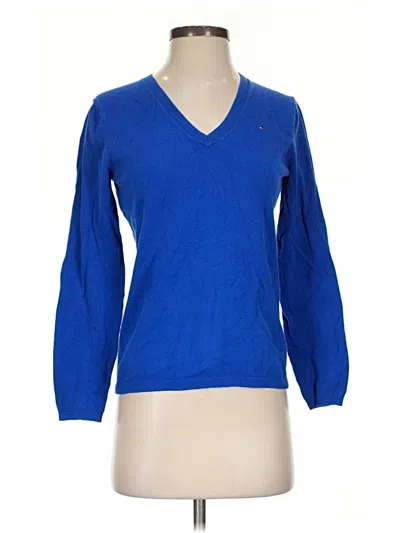 Pre-owned Tommy Hilfiger Pullover Sweater In Blue