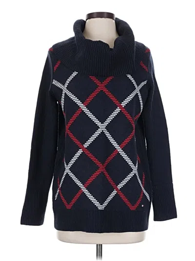 Pre-owned Tommy Hilfiger Pullover Sweater In Blue