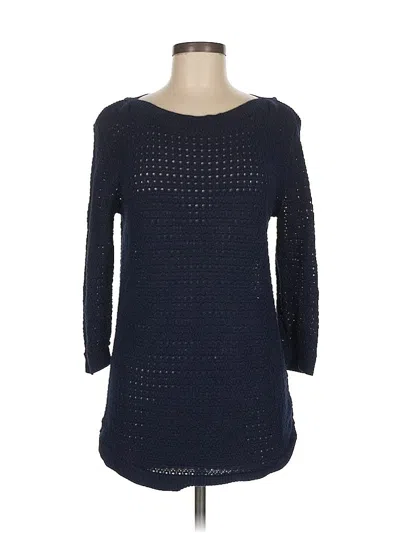 Pre-owned Tommy Hilfiger Pullover Sweater In Blue