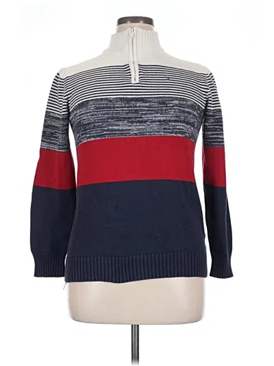 Pre-owned Tommy Hilfiger Pullover Sweater In Blue