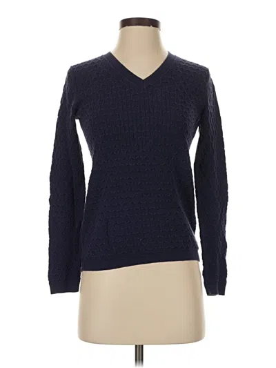 Pre-owned Tommy Hilfiger Pullover Sweater In Blue
