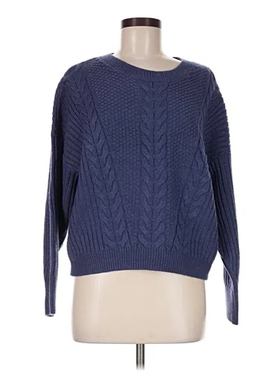 Pre-owned Tommy Hilfiger Pullover Sweater In Blue