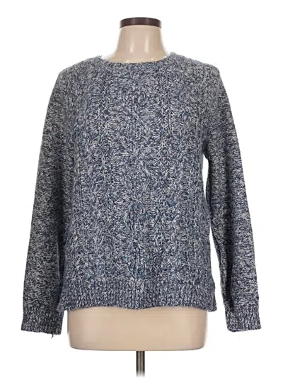 Pre-owned Tommy Hilfiger Pullover Sweater In Blue