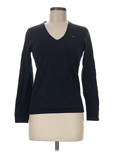 Pre-owned Tommy Hilfiger Pullover Sweater In Blue