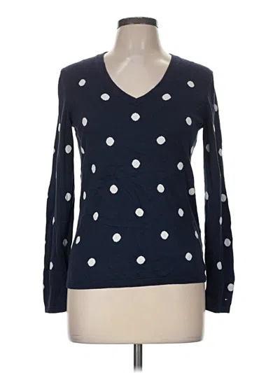 Pre-owned Tommy Hilfiger Pullover Sweater In Blue