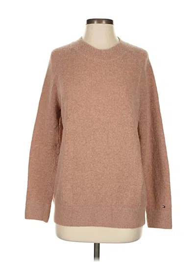 Pre-owned Tommy Hilfiger Pullover Sweater In Brown