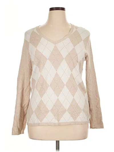 Pre-owned Tommy Hilfiger Pullover Sweater In Brown