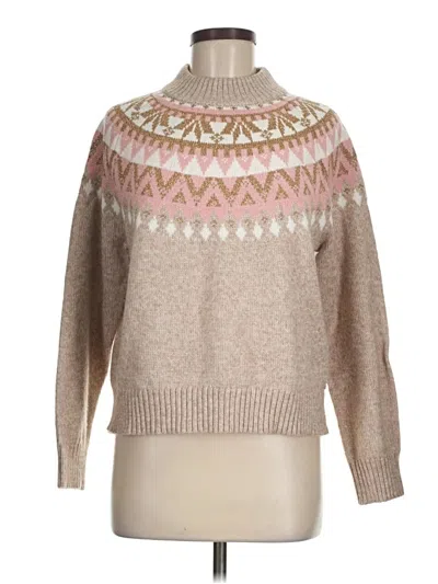 Pre-owned Tommy Hilfiger Pullover Sweater In Brown