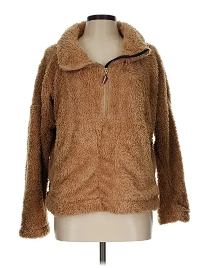 Pre-owned Tommy Hilfiger Pullover Sweater In Brown