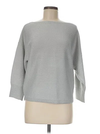 Pre-owned Tommy Hilfiger Pullover Sweater In Gray