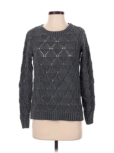 Pre-owned Tommy Hilfiger Pullover Sweater In Gray