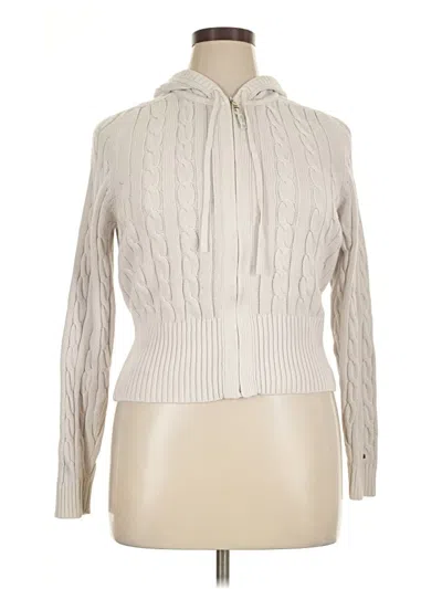 Pre-owned Tommy Hilfiger Pullover Sweater In Ivory