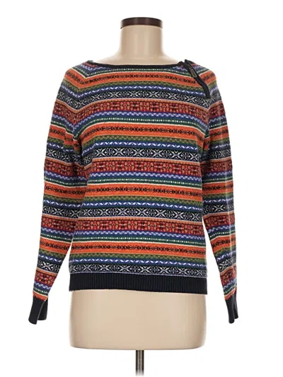 Pre-owned Tommy Hilfiger Pullover Sweater In Orange
