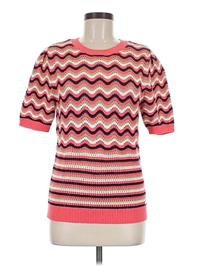 Pre-owned Tommy Hilfiger Pullover Sweater In Pink