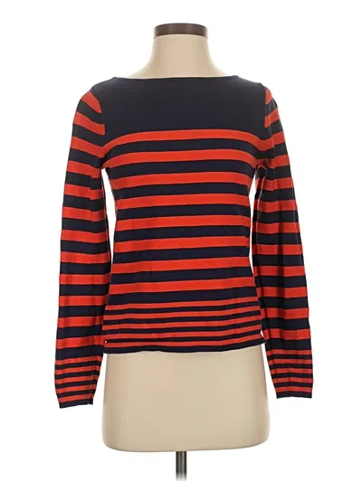 Pre-owned Tommy Hilfiger Pullover Sweater In Red
