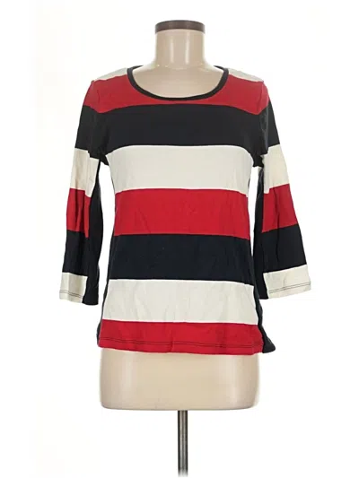 Pre-owned Tommy Hilfiger Pullover Sweater In Red