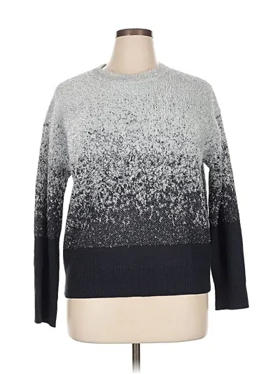 Pre-owned Tommy Hilfiger Pullover Sweater In Silver