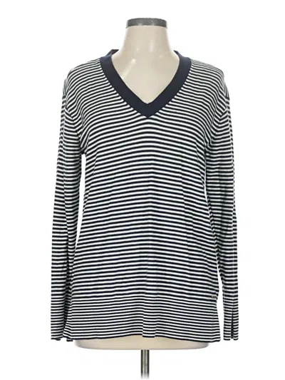 Pre-owned Tommy Hilfiger Pullover Sweater In Silver