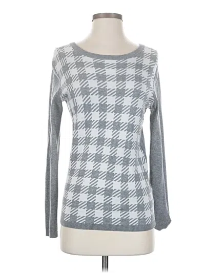 Pre-owned Tommy Hilfiger Pullover Sweater In Silver
