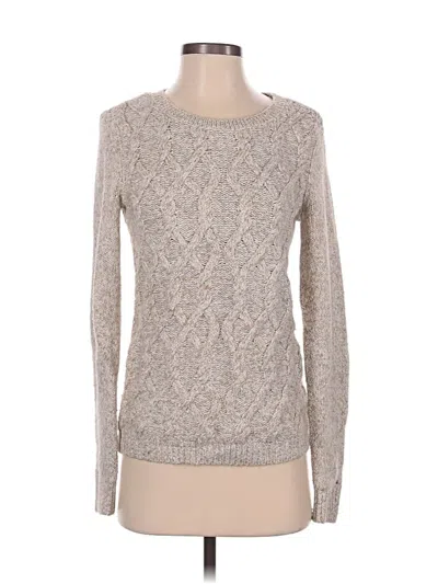 Pre-owned Tommy Hilfiger Pullover Sweater In Silver